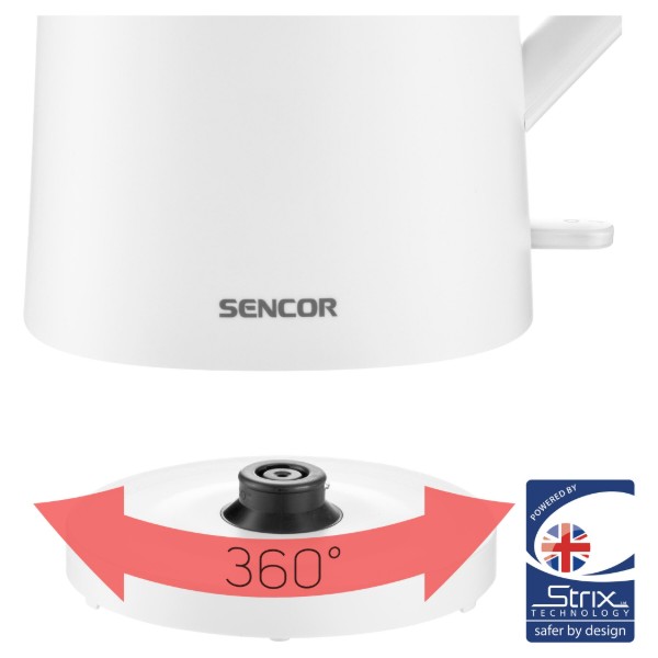 Фото - Электрический чайник Sencor SWK 0550WH